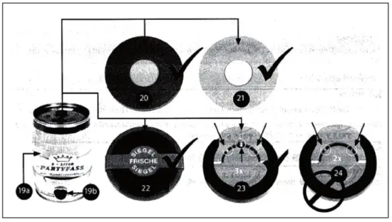 Klarstein 10030663 Skal beer dispenser cooler 5L - Heineken