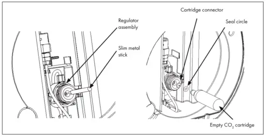 Klarstein 10030663 Skal beer dispenser cooler 5L - cartridge 4