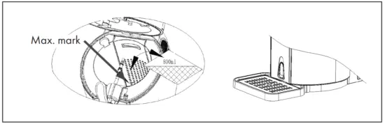 Klarstein 10030663 Skal beer dispenser cooler 5L - switch