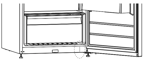 Cylinda K3385NVE 380 Liters Volume Refrigerator - fig 4