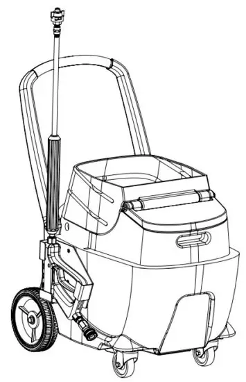 EDIC 500M Counter Strike 5 Surface Disinfecting System