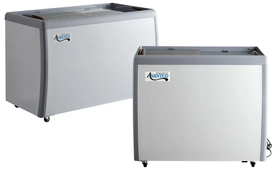 AVANTCO 360DFC6HC Commercial Ice Cream Display Freezer -