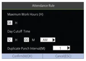 attendance roll