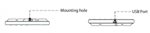 mounting hole
