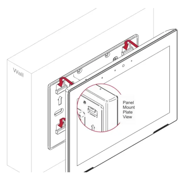KRAMER KT-107 7 Inch Wall Table Mount PoE Touch Panel - fig 3