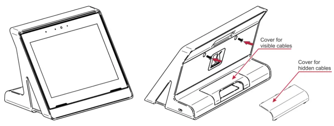 KRAMER KT-107 7 Inch Wall Table Mount PoE Touch Panel - fig 4