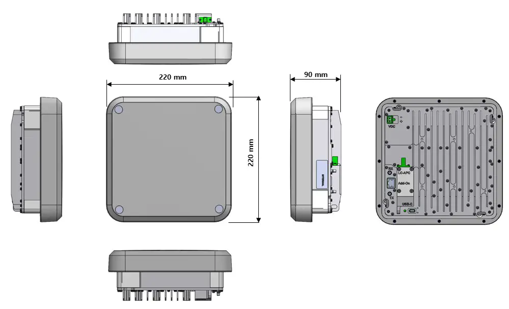 SOLiD Alliance eROU Fiber to the Edge Active DAS Remote - eROU Enclosure installation 2