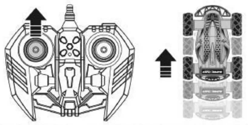 Fandaqi Toys Factory 29109RC Drifter Turbo Air Released Stunt Car - fig 1