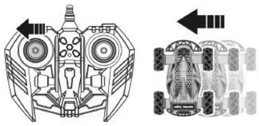 Fandaqi Toys Factory 29109RC Drifter Turbo Air Released Stunt Car - fig 3