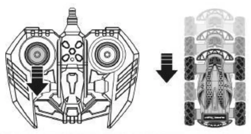 Fandaqi Toys Factory 29109RC Drifter Turbo Air Released Stunt Car - fig 6