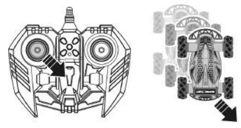 Fandaqi Toys Factory 29109RC Drifter Turbo Air Released Stunt Car - fig 9