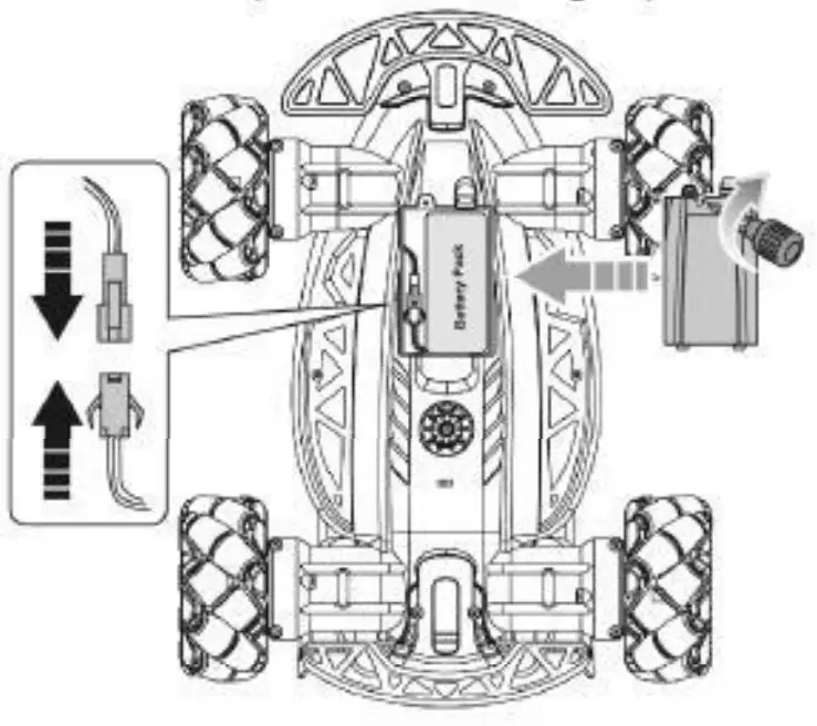 Fandaqi Toys Factory 29109RC Drifter Turbo Air Released Stunt Car - overview 2