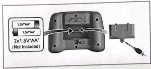 How to install battery into the controller