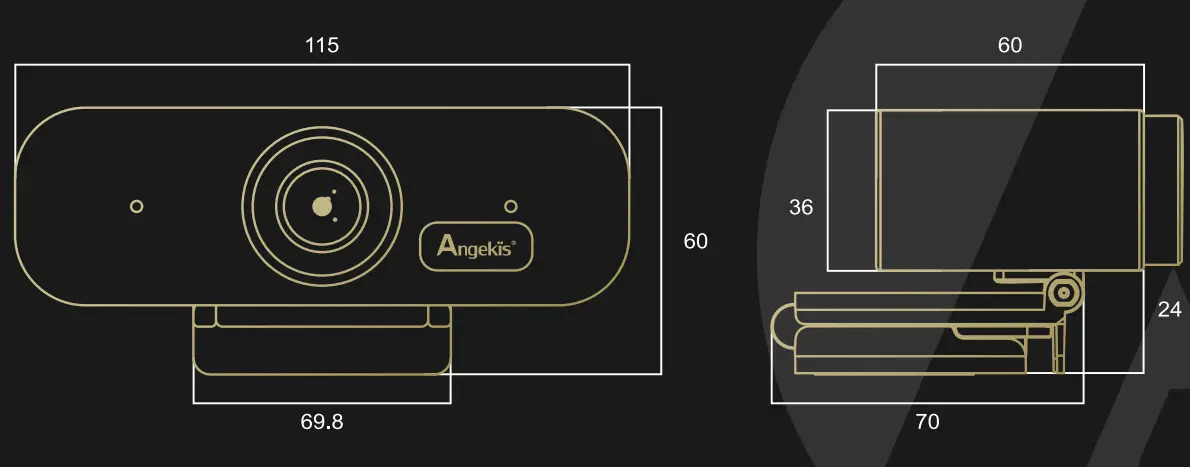 Angekis ACO-01 Compact One 4K ePTZ Camera 3