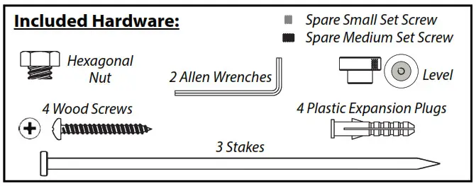 conant Jeffersonian Kinetic Wind VaneIncluded Hardwa