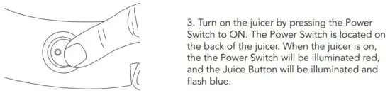 FIG 5 HOW TO USE YOUR HANDS FREE CITRUS JUICER