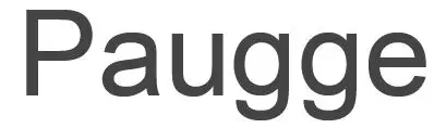 Paugge logo