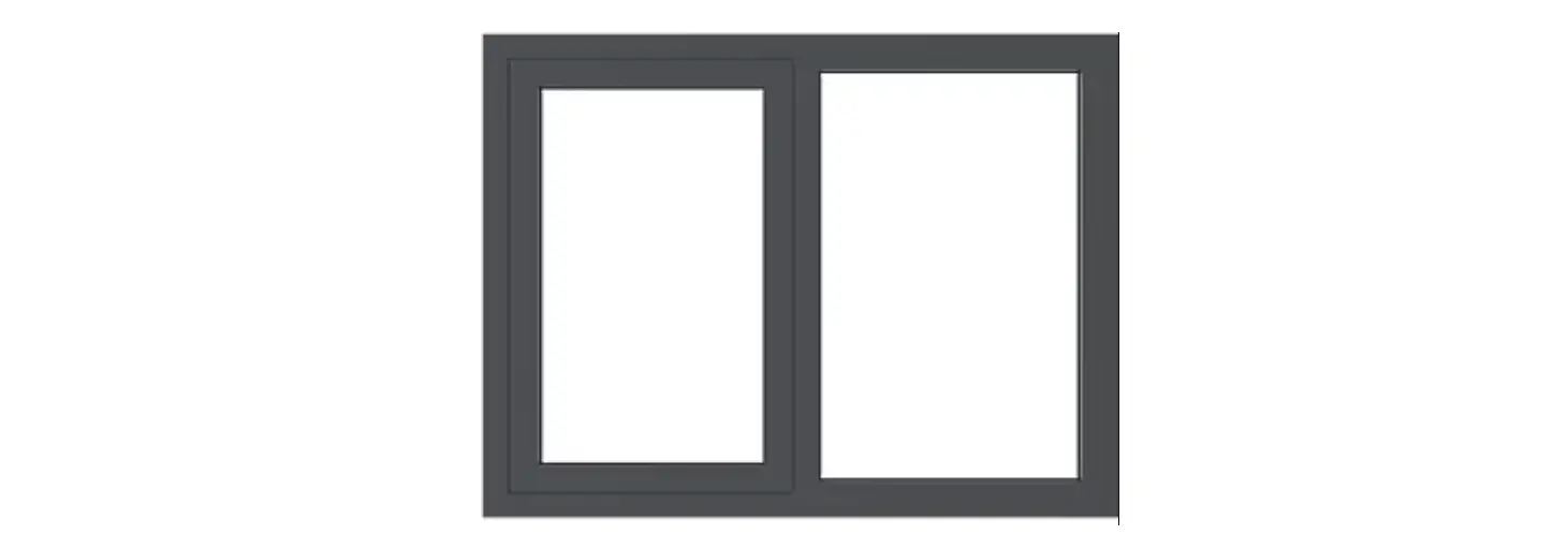 Screwfix 2547266 Left-hand Opening Clear Double-glazed Casement White Aluminium Window Installation Guide