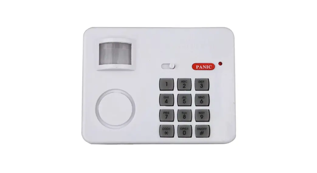 Delight 55302 Motion Detector Alarm With Pin Code Protection User Manual