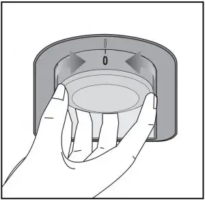 Setting the operating temperature