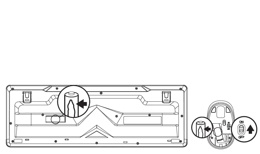 PHILIPS SPT6307BL 3000 Series Keyboard Mouse Combo 5