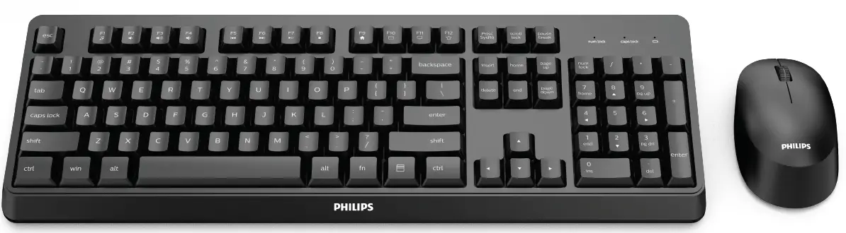 PHILIPS SPT6307BL 3000 Series Keyboard Mouse Combo