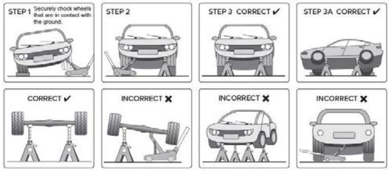 SEALEY 1030CXDK Trolley Jack &amp Axle Stands - fig 2