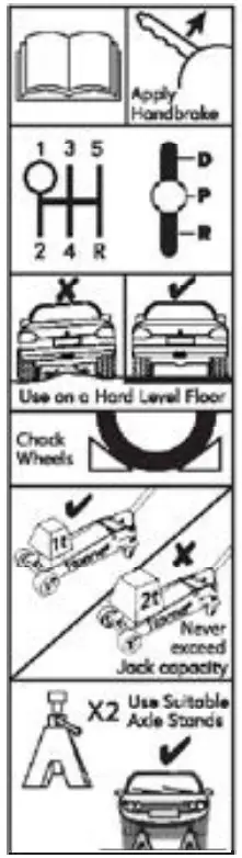 SEALEY 1030CXDK Trolley Jack &amp Axle Stands - fig