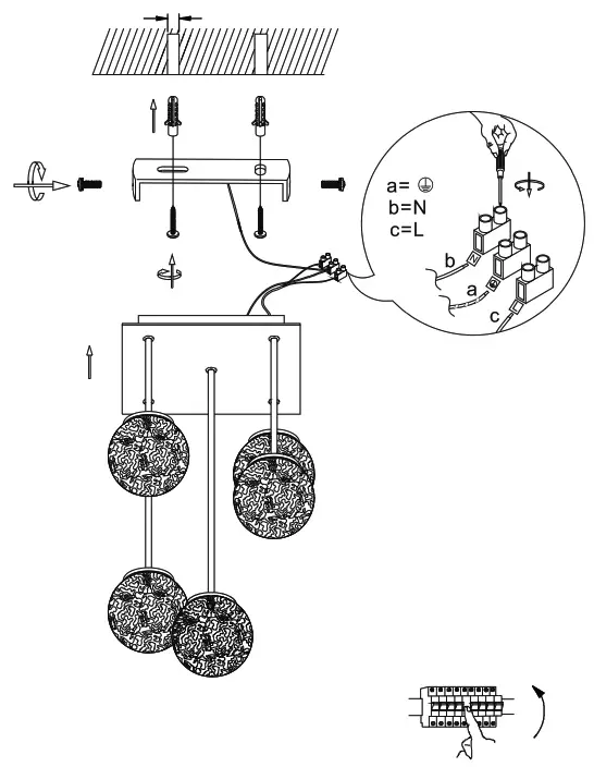 Paul Neuhaus 6234 48 Greta Ceiling Light LED - Fig 1