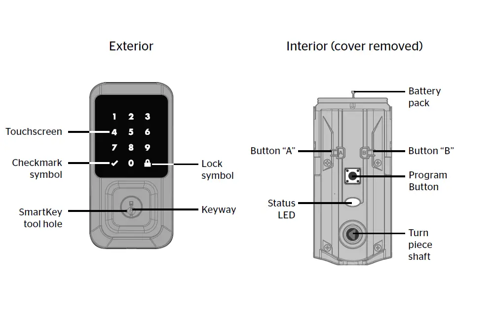 Halo Wi-Fi Touchscreen Smart Lock GED2500 User Manual