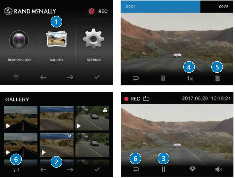 RAND McNALLY RDY528020196 Dash Cam 500 26