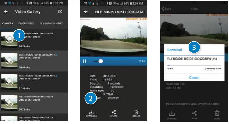 RAND McNALLY RDY528020196 Dash Cam 500 33
