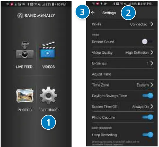 RAND McNALLY RDY528020196 Dash Cam 500 35