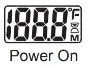 CVS Health KD-2270 Digital Temple Thermometer -Power On