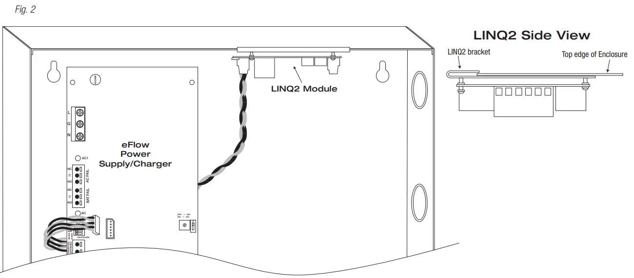 Altronix LINQ2 Network Communication Modul-e Control - Fig