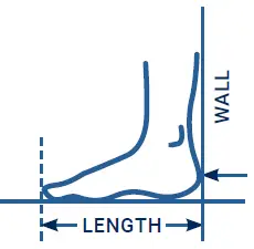 DENNIS UNIFORM Printable Kids' Shoe Measuring fig 2