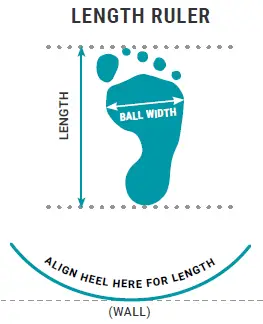 DENNIS UNIFORM Printable Kids' Shoe Measuring fig 5