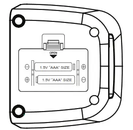 SYLVANIA SCR1388 AM FM LED Clock Radio - BATTERY BACKUP