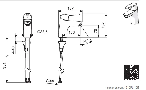 Oras-Swea-Dishwasher-Valve-Kitchen-Faucet-FIG-4