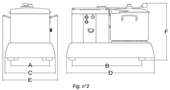 eurodib 980CT9VT C tronic 9VT Food Processor - FIG 2