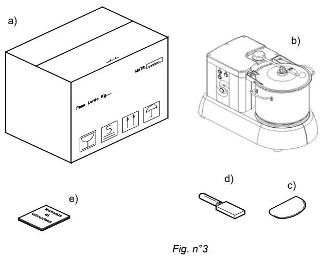 eurodib 980CT9VT C tronic 9VT Food Processor - FIG 3