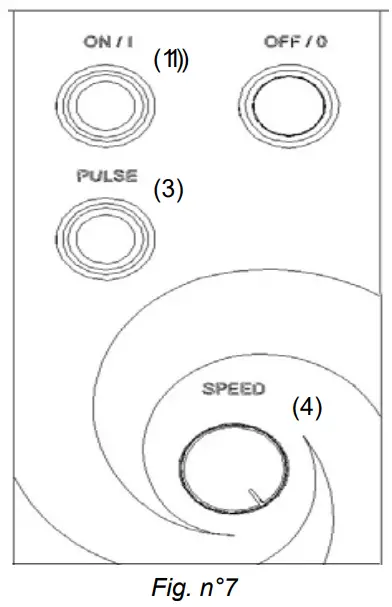 eurodib 980CT9VT C tronic 9VT Food Processor - FIG 7
