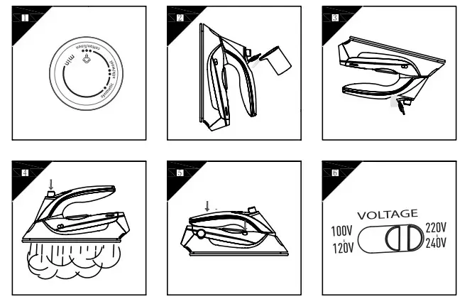 Sunbeam SRS2000 Pro Steam Compact Iron - icon5