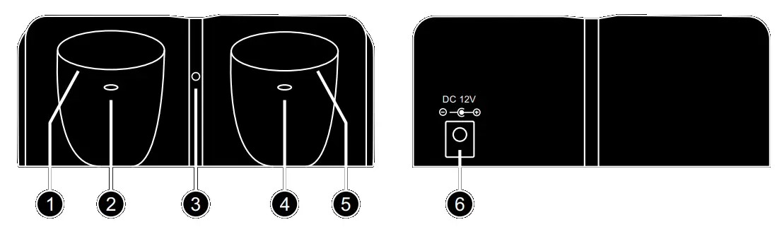 MadBoy U TUBE 20PD Multi Channel Wireless Rechargeable Microphone System - Charging Dock