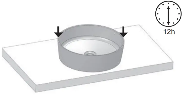 RAVAK Umyvadlo Uni 400 B Slim Washbasin-fig4