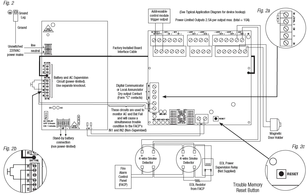 Altronix AL1042ADA220 NAC Power Extender-3