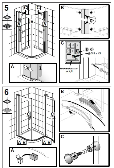 GUSTAVSBERG-Skandic-KR-80-Quarter-Circle-Shower-7