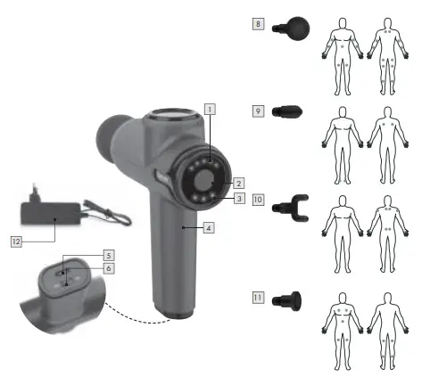 beurer-MG0-99-Handy-Massage-Gun-fig-2