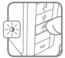 Honeywell Home RDWL917AX2000 Portable Wireless Doorbell - Change the Light Pattern