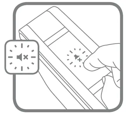 Honeywell Home RDWL917AX2000 Portable Wireless Doorbell - Mute the Doorbell